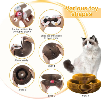 Magic Organ Cat Scratcher Toy