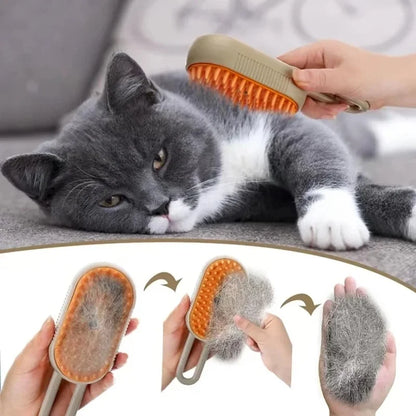 3-in-1 Pet Massager & Hair Removal Comb