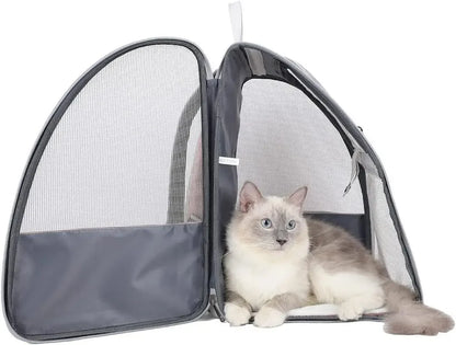 Breathable Canvas Pet Backpack