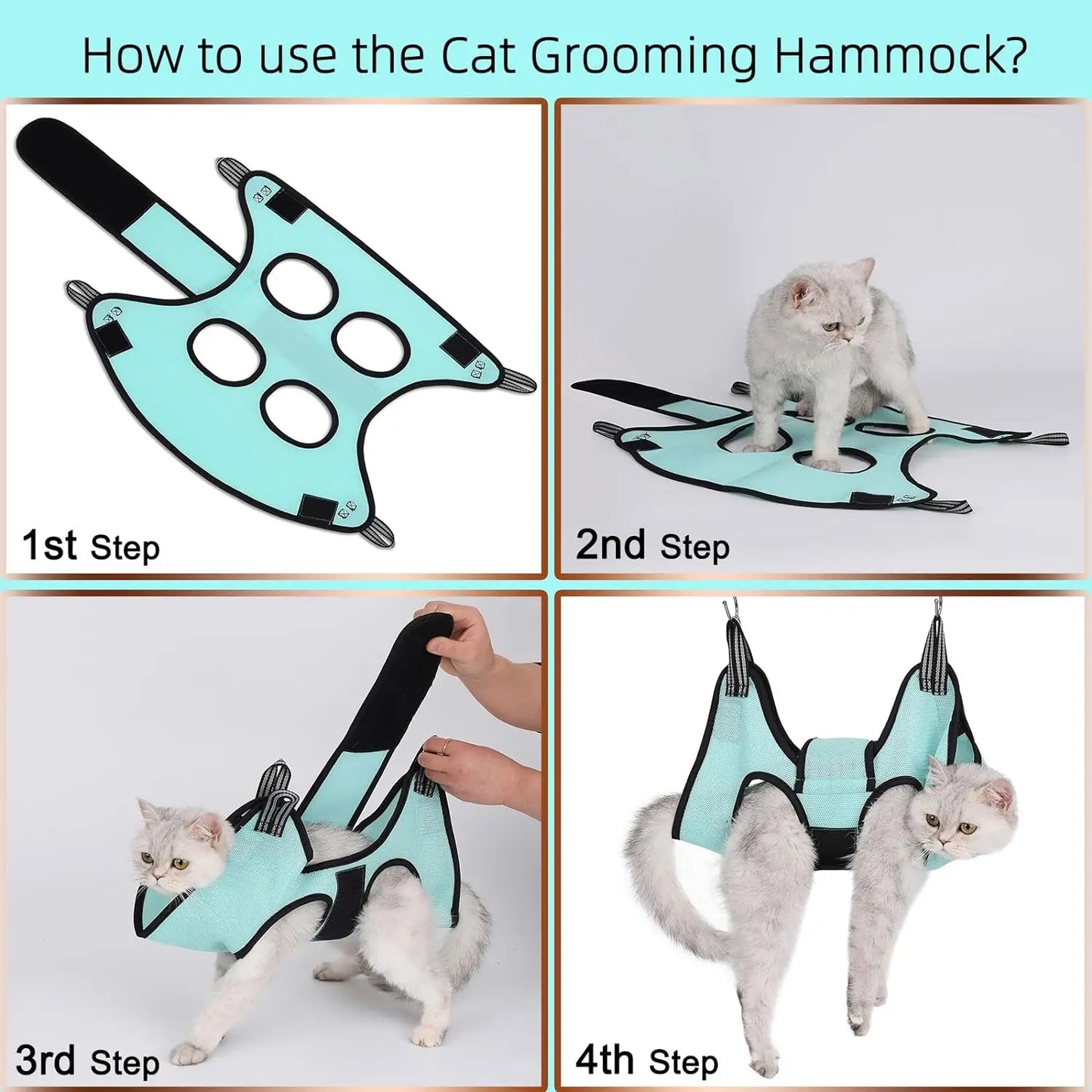 Pet Grooming Hammock Helper