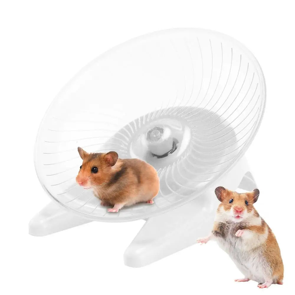 Transparent Anti-Slip Hamster Running Wheels