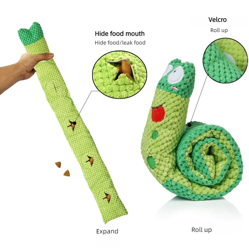 Interactive Roll-Up Snail Toy