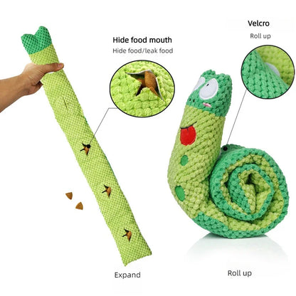 Interactive Roll-Up Snail Toy