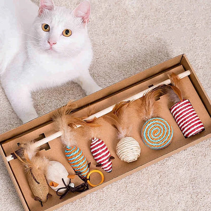 Complete Feather Toy Set